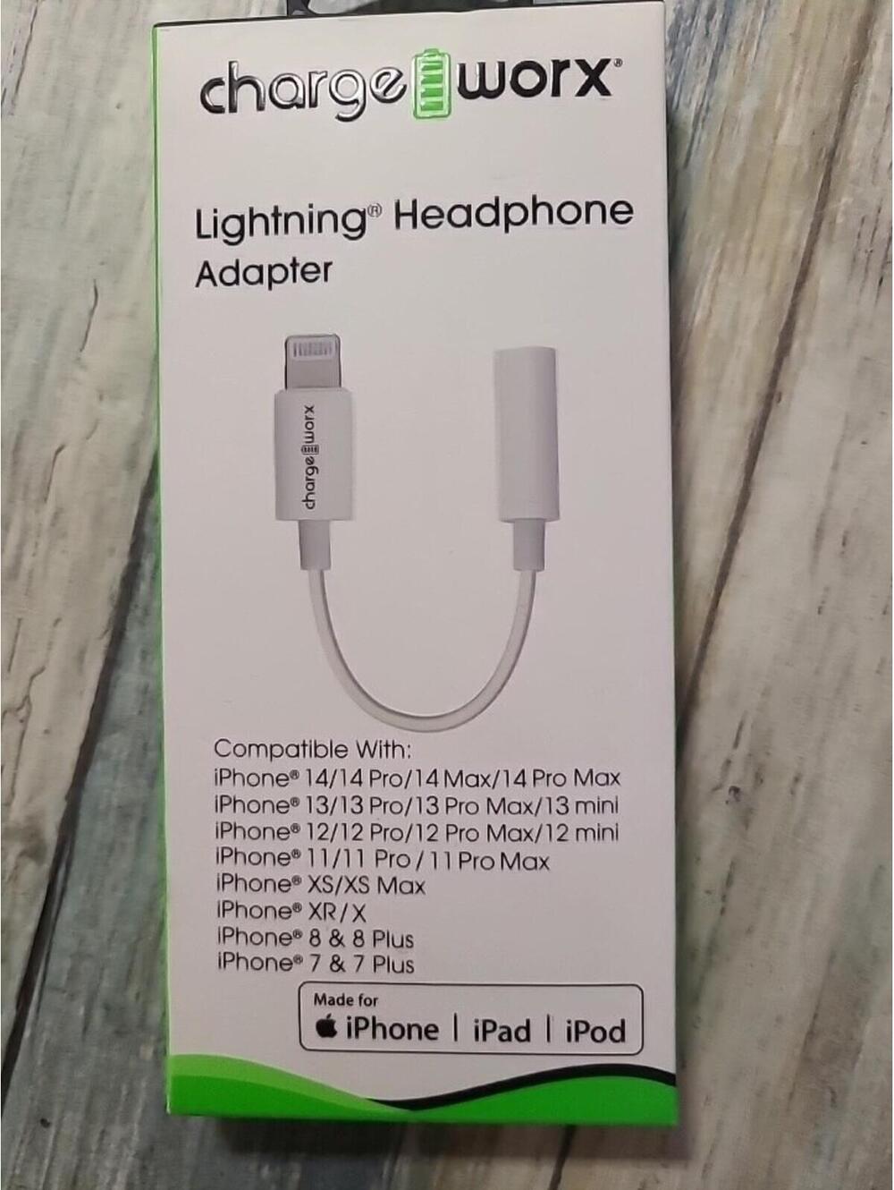Charge Worx USB-C Headphone Adapter